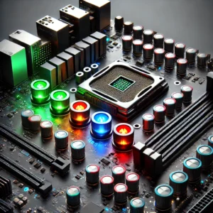 Different lights and their meaning on motherboard