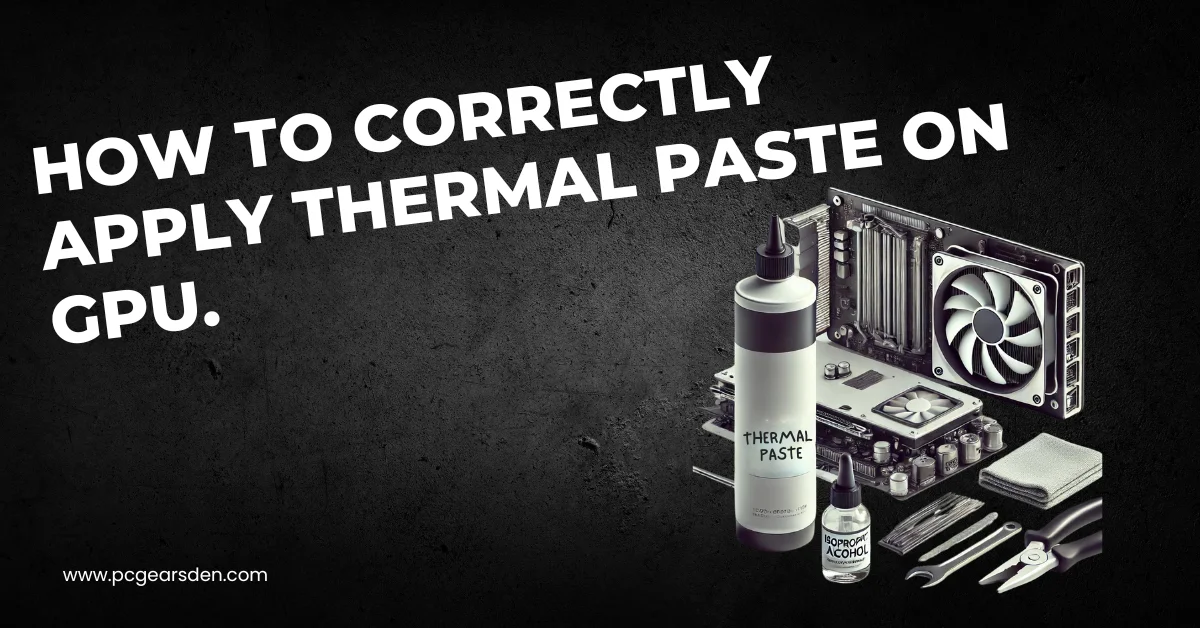 Thermal Paste on GPU